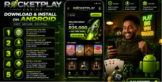 RocketPlay Casino Android